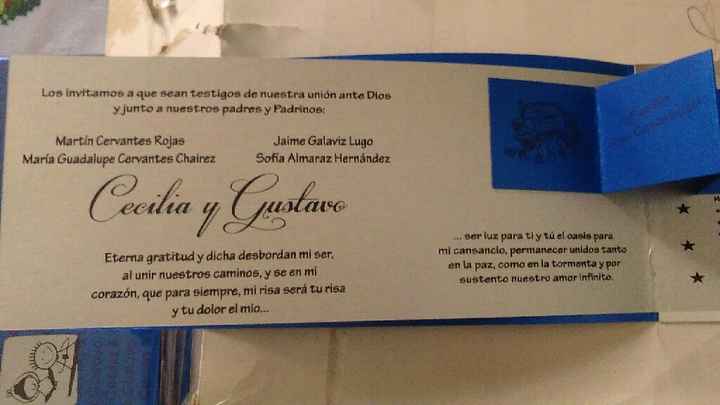  Las invitaciones.....  ya Llegaron!! - 2