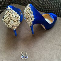 Zapatillas azules - 1