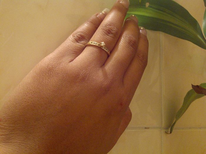 mi hermoso anillo