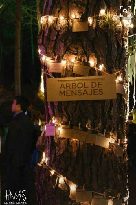 Arbol de deseos en  salon jardin - 1