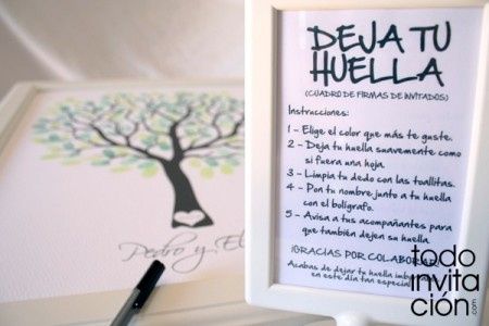 arbol de huellas