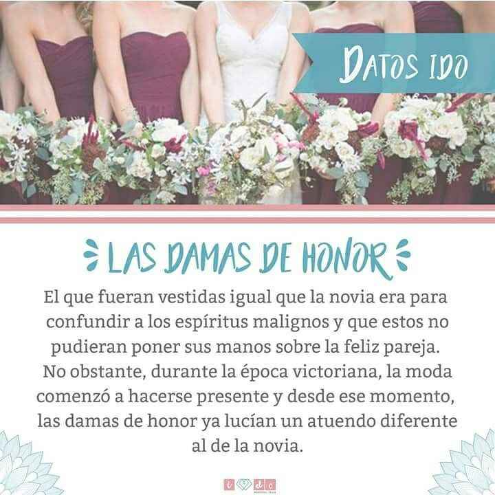 Damas de Honor. - 3