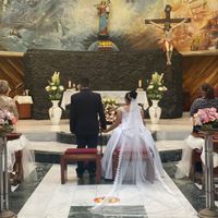Mi velo de aliexpress en la boda - 1