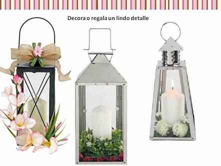 Buscando quinqués para decoracion y centros de mesa - 1