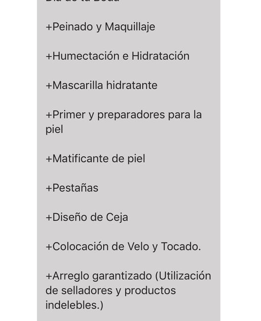 ¿En cuánto les saldrá el Maquillaje? - 1