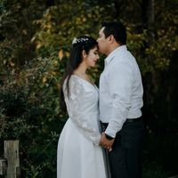 Sesión de novios; eligiendo la foto de bienvenida. - 2