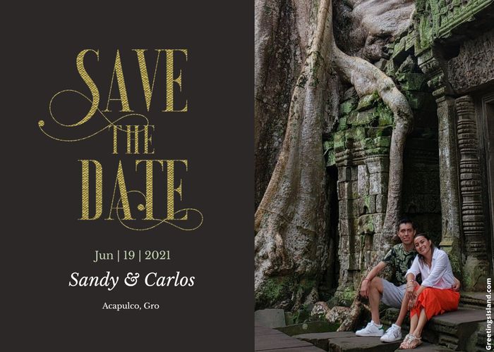 ¿Han mandado Save the date? 🎁 1