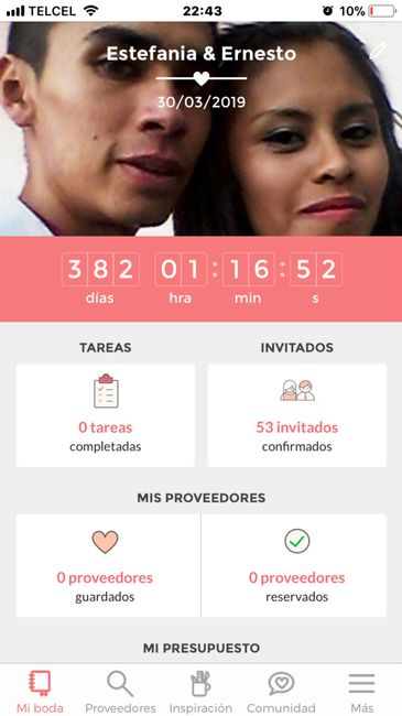 ¿Cuánto falta para que se casen? - 1
