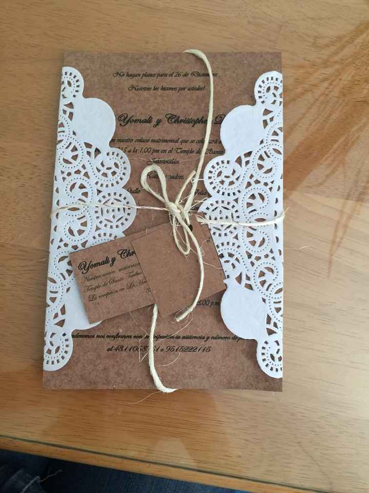 Invitaciones echas en casa. ideas.  ¿si o no? - 1