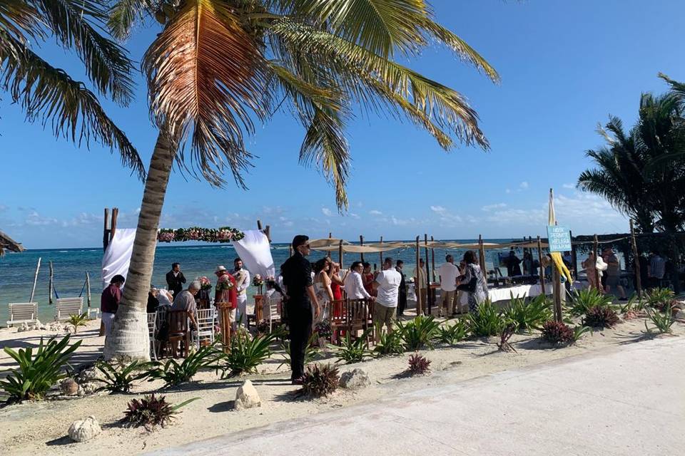 Boda de crucero