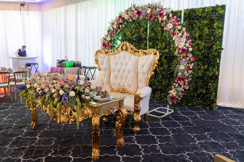 Alquiler de decoraciones para eventos nupciales