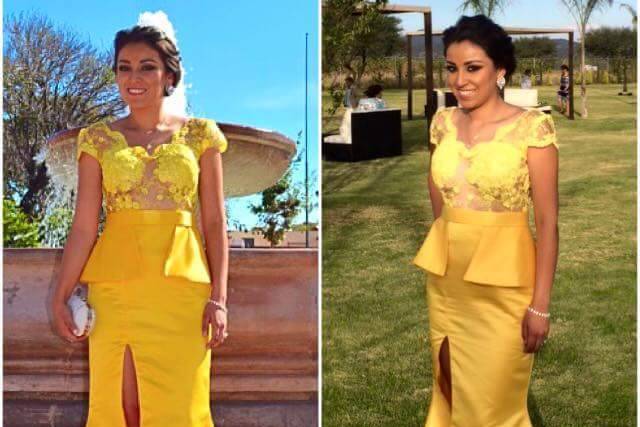 Vestido de damas
