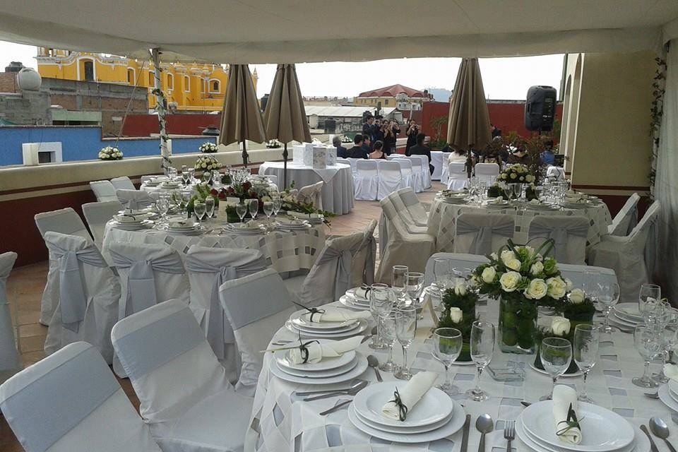 Boda terraza