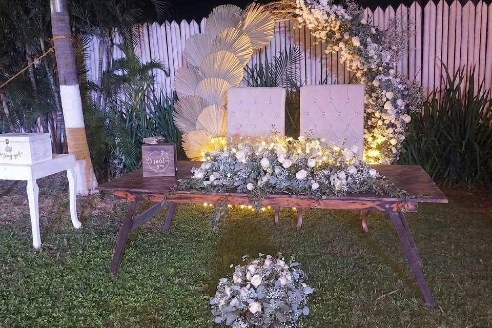 Mesa de novios