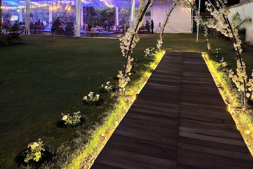 Iluminación de jardín