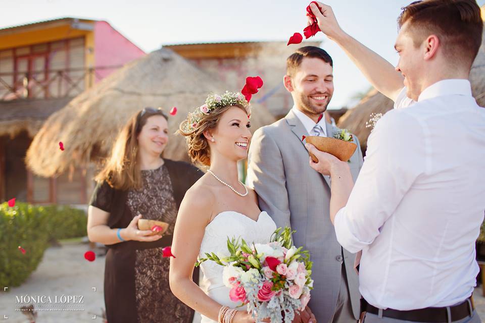 Maquillaje y peinado novia