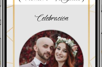 Invitación digital para boda