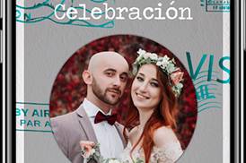 Invitación digital para boda