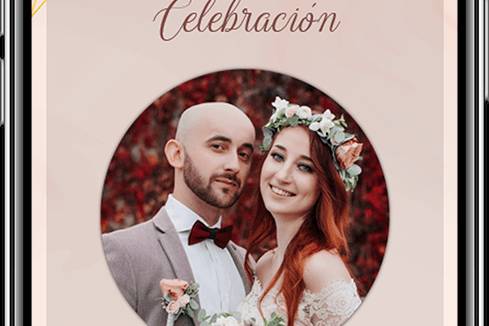 Invitación digital para boda