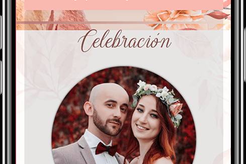 Invitación digital para boda