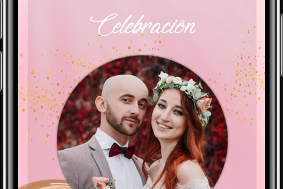 Invitación digital para boda