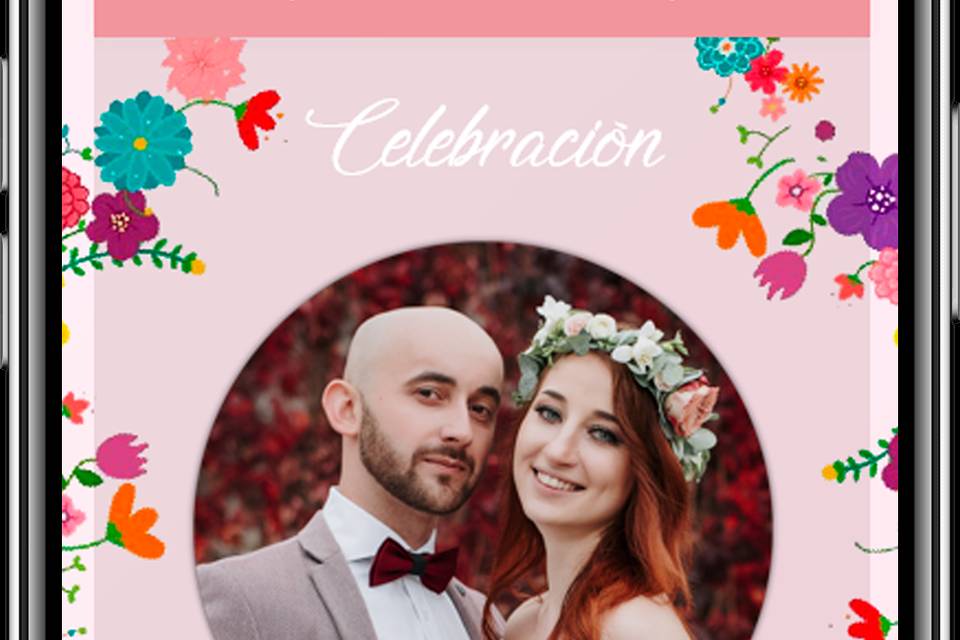 Invitación digital para boda