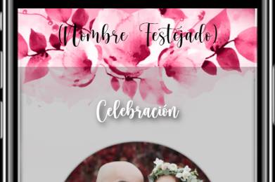 Invitación digital para boda