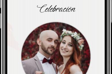 Invitación digital para boda