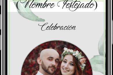 Invitación digital para boda