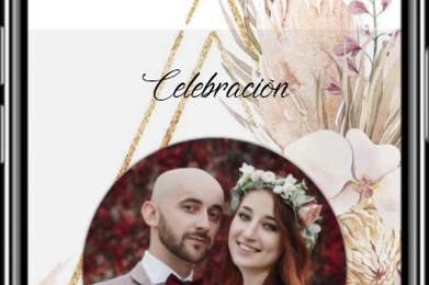 Invitación digital para boda