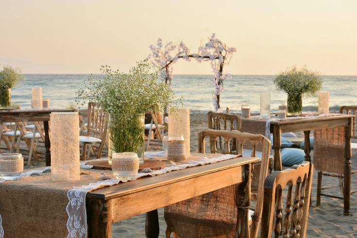 Boda en playa
