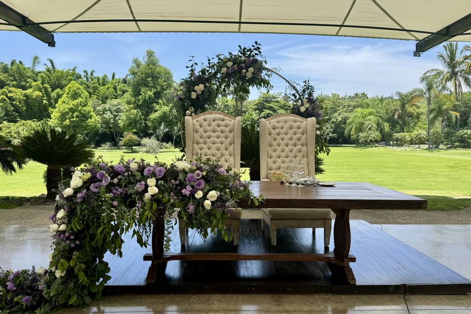 Mesa de nupcial | Novios