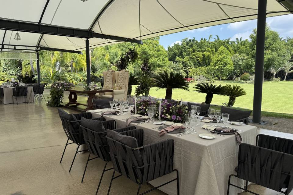 Montaje Boda Jardín