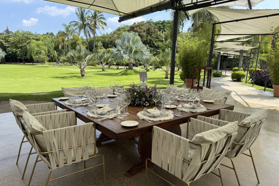 Montaje Boda Jardín | |