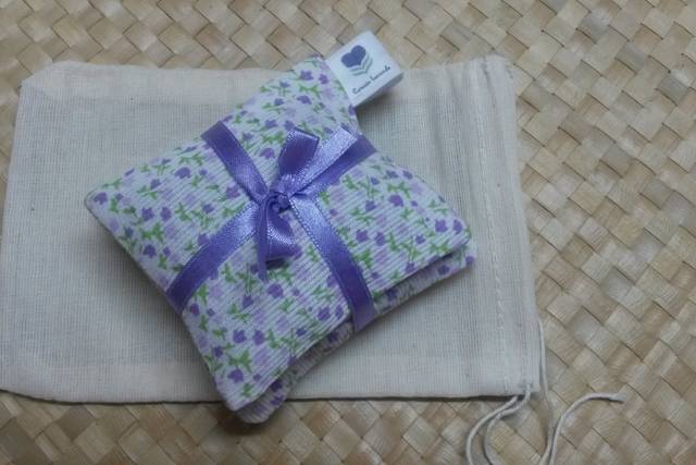 Cojin mini en bolsa de manta