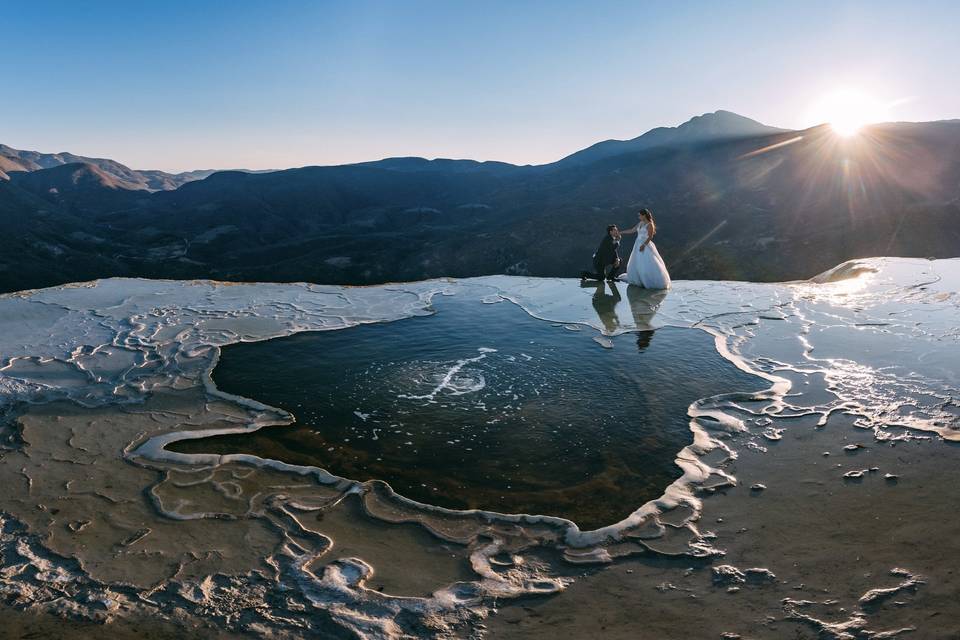 Hierve El Agua, Oaxaca, México