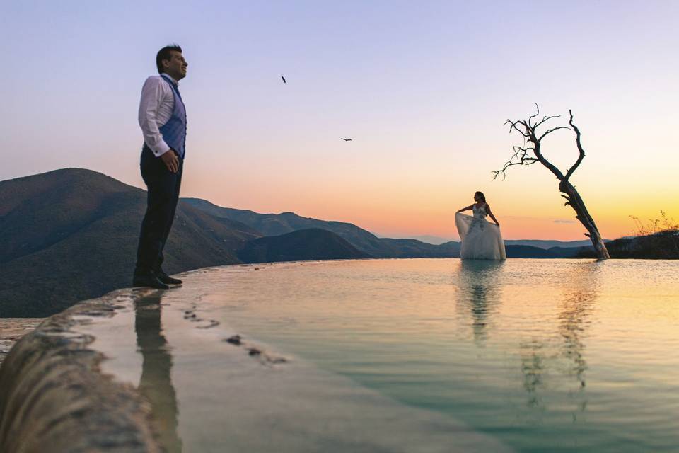 Hierve El Agua, Oaxaca, México