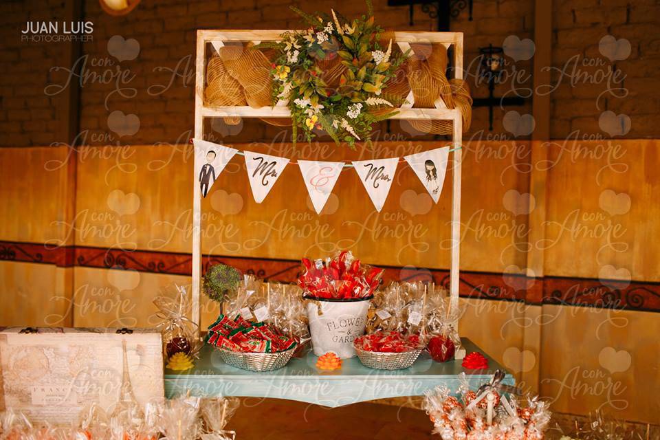 Candy bar para boda