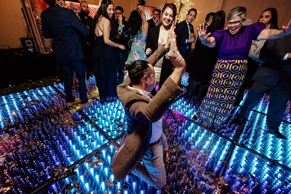 Dance floor led