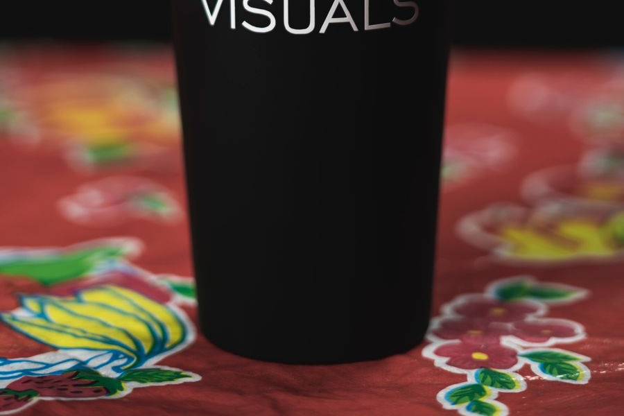 Vaso acrílico doble capa