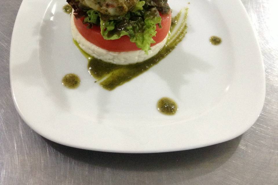 Comida deliciosa para eventos