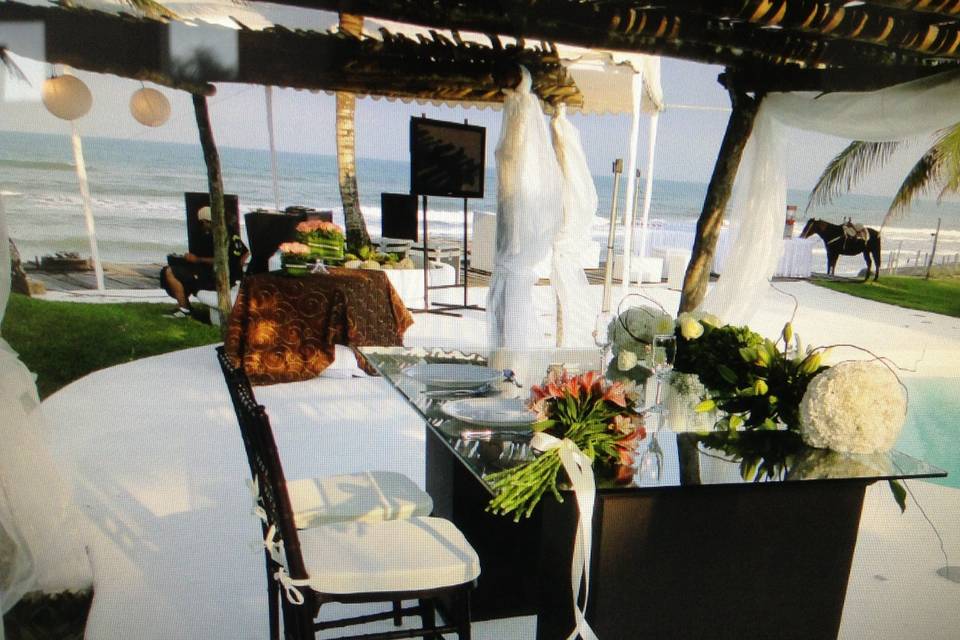 Comida deliciosa para eventos