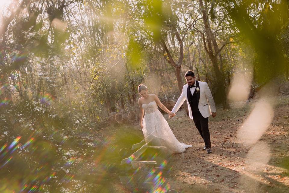 Wedding moments, capturando