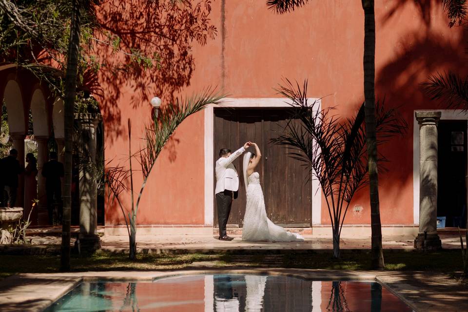 Wedding moments, capturando