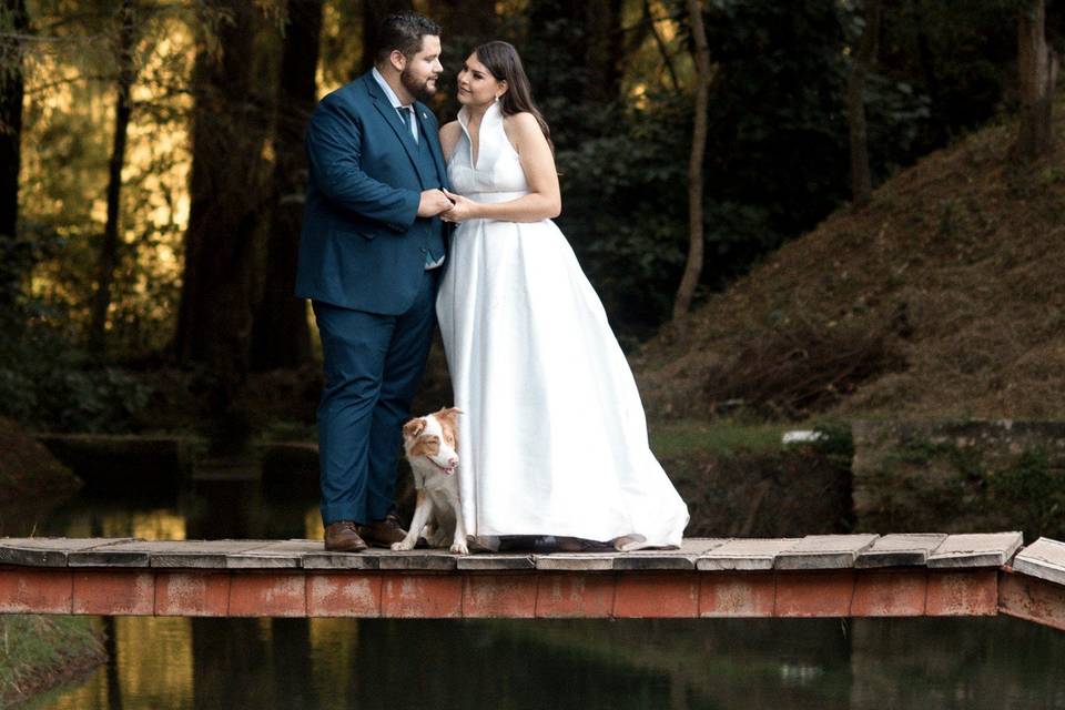 Ale & andrés, trash the dress