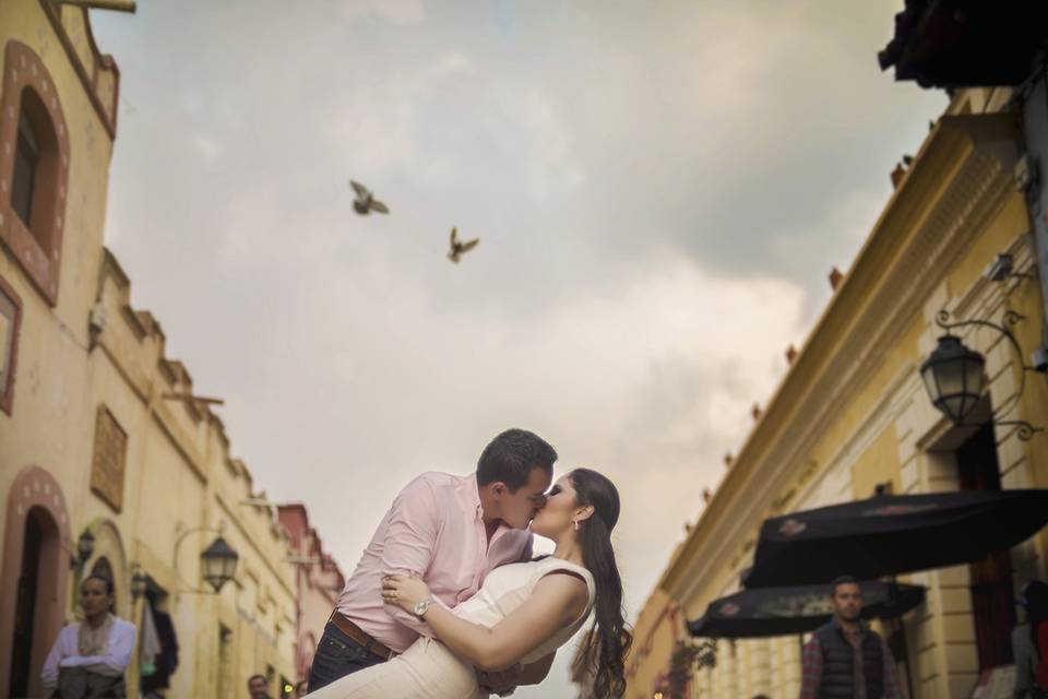 Elsi & bersain trash the dress