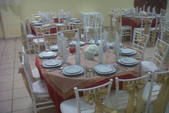 Mesas montadas