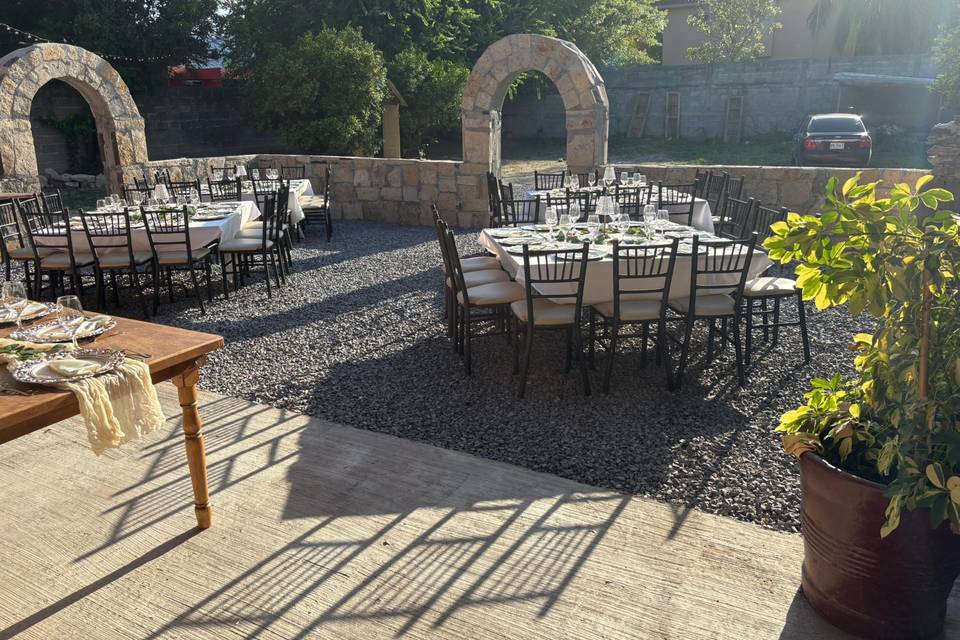 Terraza vista