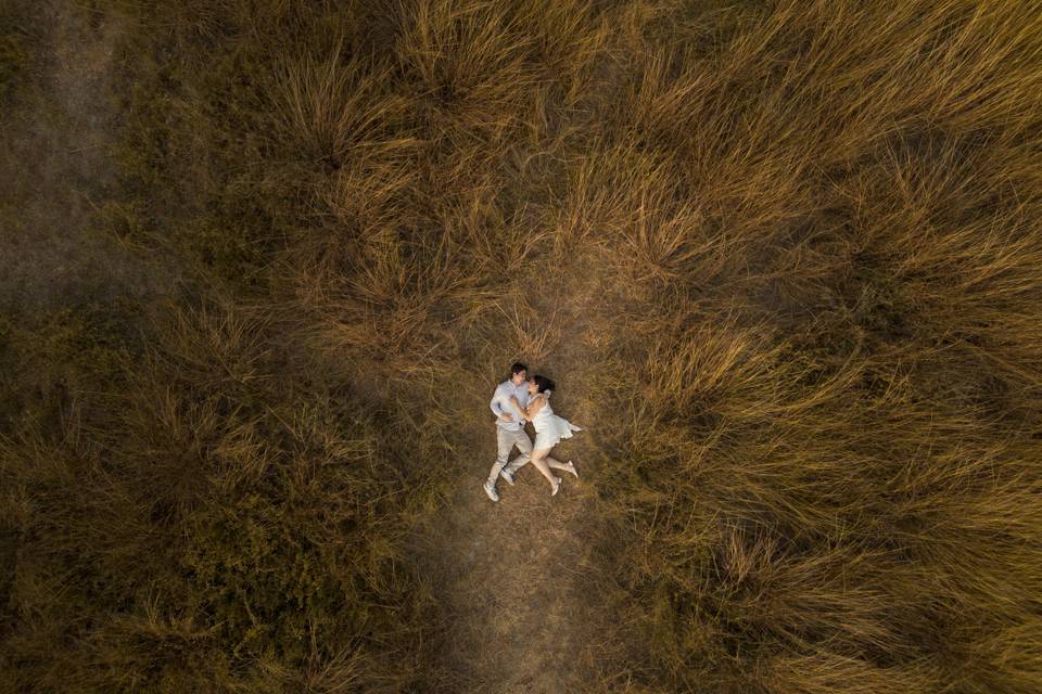 Toma de drone