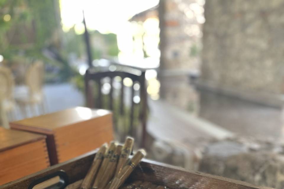 Fósforos y puros personalizado